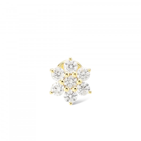 Persee - Flower Diamond Single Earring